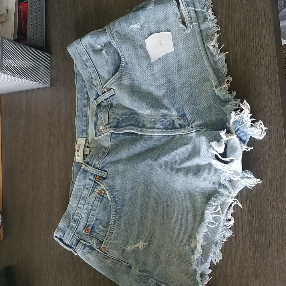 Agolde cutoff shorts
